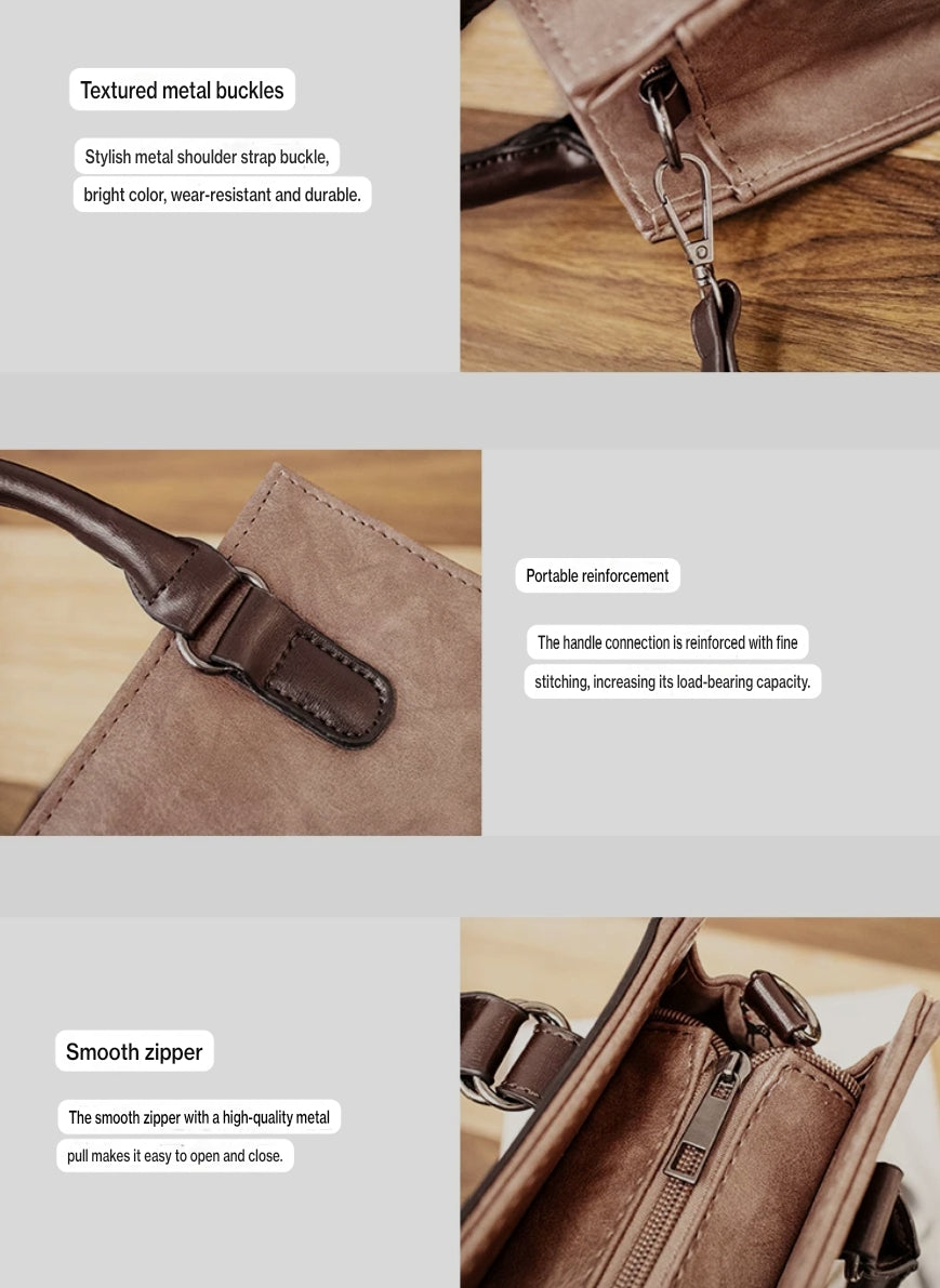 Signature Satchel Bag
