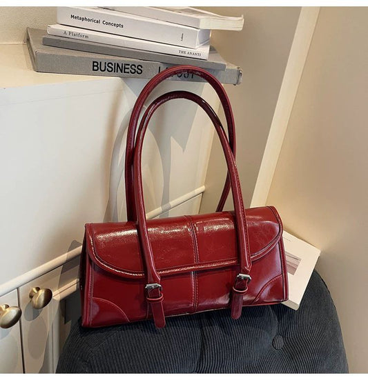 Vintage Glossy Bag (Red)